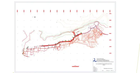 Gambar  5  memperlihatkan  peta  situasi  Pantai  Nusa  Dua.  Groin  yang  dibangun  sebagai  pengendali    pasir    isian  di  sepanjang  Pantai  Nusa  Dua  ini  terdiri  dari  groin  tegak  lurus  pantai  berbentuk  ”T”  sebanyak  2  buah,  groin  berben
