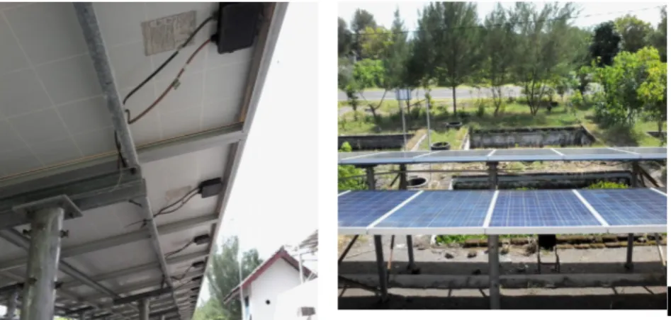 Gambar 4.1  PLTS Terpusat 9 KWp di Dusun ngentek  Kecamatan pandansimo bantul jogyakarta