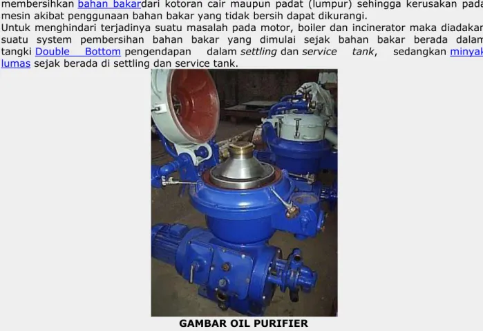 GAMBAR OIL PURIFIER 