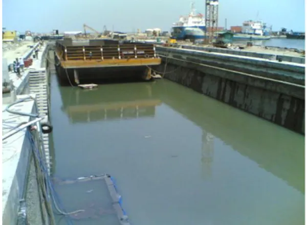 Gambar : grafing dock 18.000 DWT di PT. Jasa   Marina Indah 