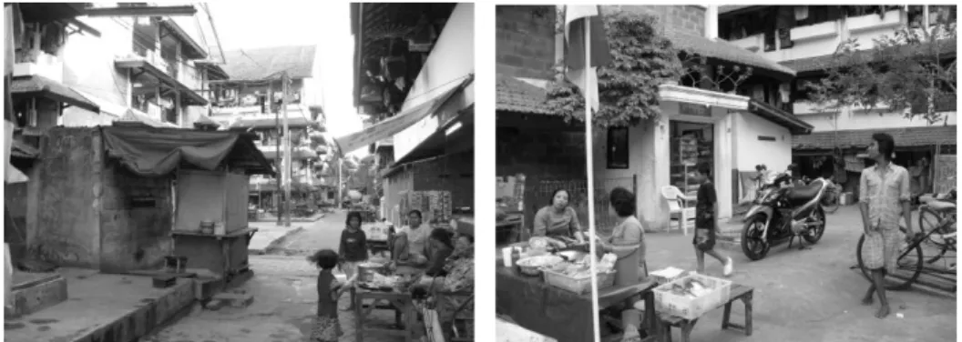 Gambar 1. Suasana Pemukiman Rumah Susun Sombo Surabaya ( Sumber : Dok. Pribadi ) 