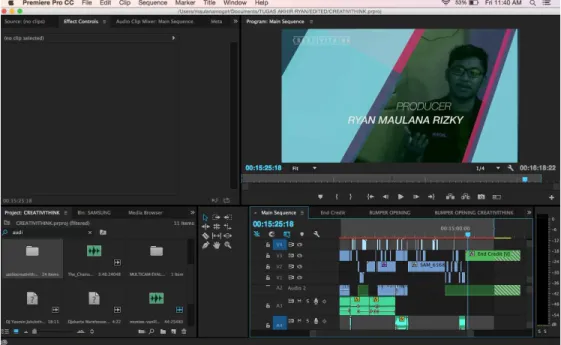 Gambar 5.5 Credit Title “Creativithink” 