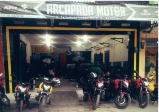 Foto Lokasi Arcapada Motor 
