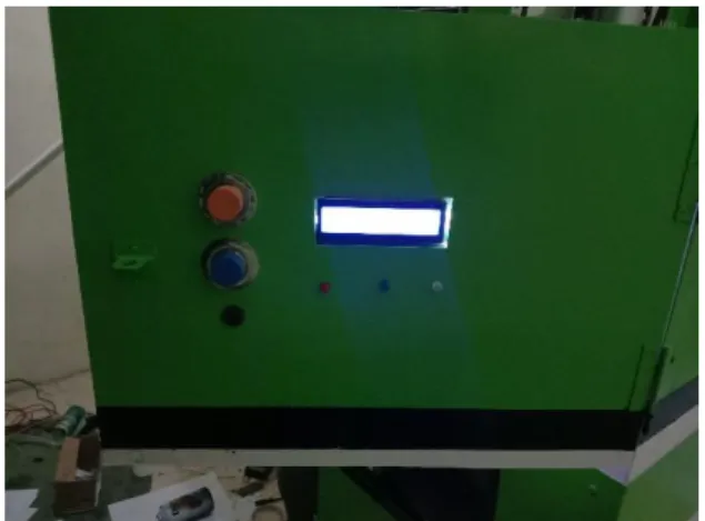 Tabel 6.2 Pengujian jarak sensing dan tegangan output  pada sensor proximity induktif 