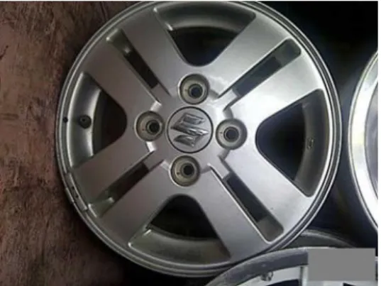 Gambar 3. Cast Wheel Suzuki Karimun  Estillo 