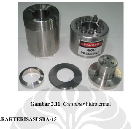 Gambar 2.11. Container hidrotermal 