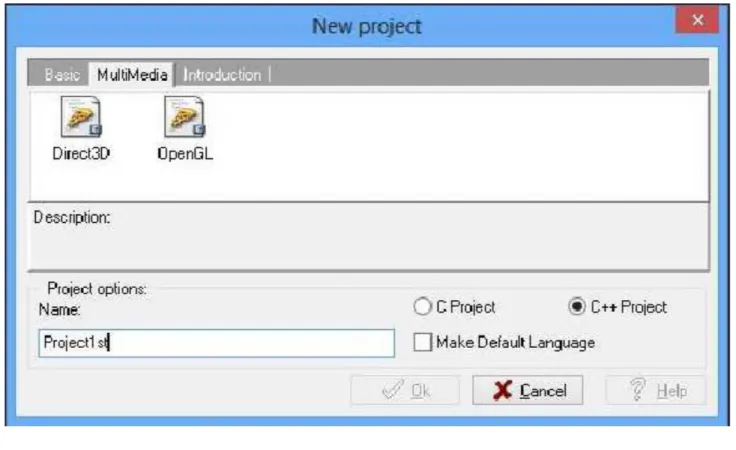 Gambar 2.2 Hasil  Running Program 8. Sekarang coba edit coding yang dalam kotak.
