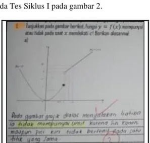 Tabel 3. Hasil Belajar Siklus I 