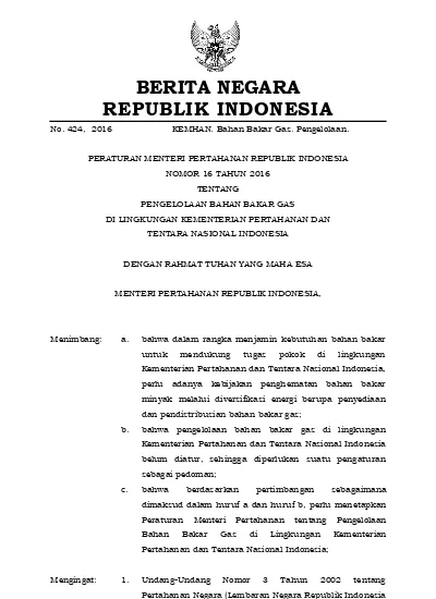 2016, No Tahun 2002 Nomor 3, Tambahan Lembaran Negara Republik ...