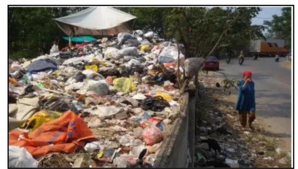 Gambar 1.Timbunan Sampah di Yogyakarta 