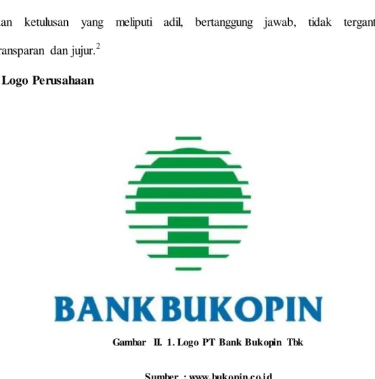 Gambar  II.  1. Logo  PT  Bank Bukopin  Tbk 