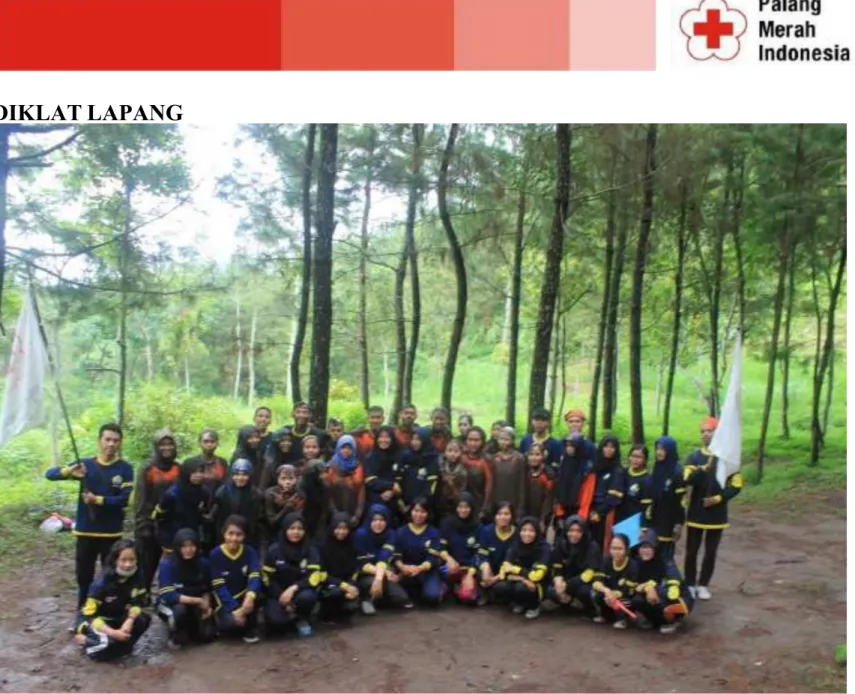 Foto bersama diklat lapang