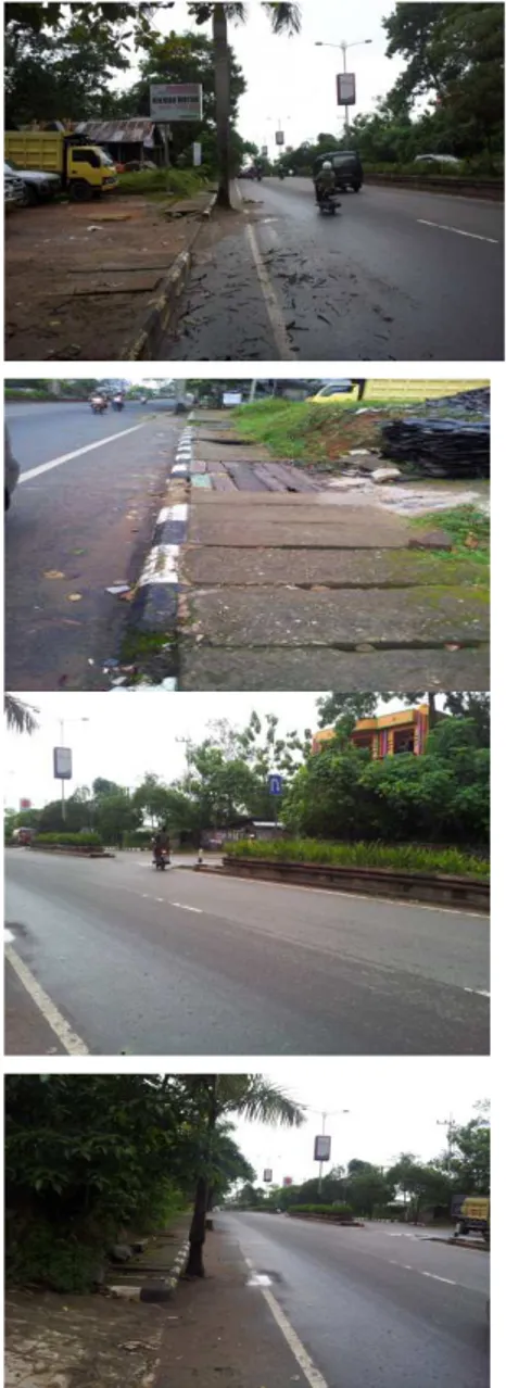 Gambar 4 Kondisi Jalur Hijau Jl A Yani Banjarbaru  Sumber: Dokumentasi pribadi, 2013 