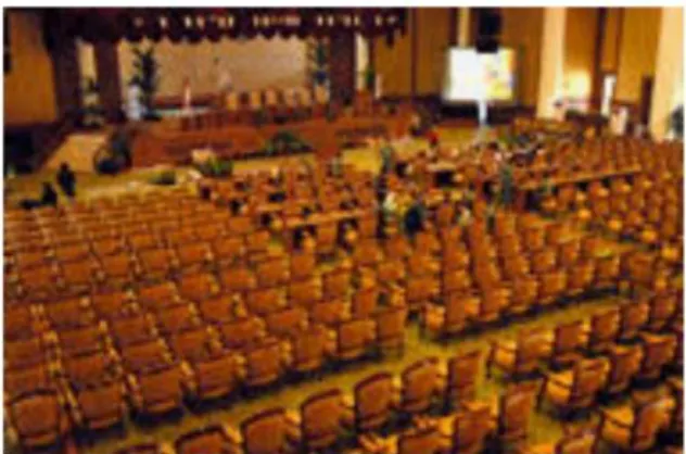 Gambar 7 Kondisi ruangan convention hall setelah  redesign (saat ini) 