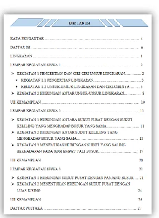 Gambar 4 Daftar Isi 