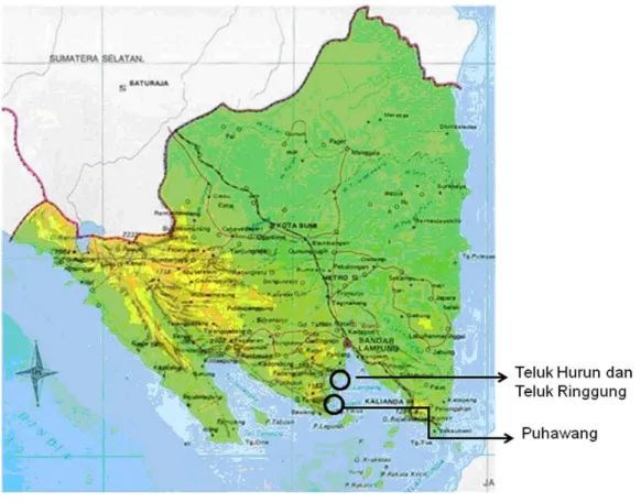 Gambar 1. Peta lokasi penelitian