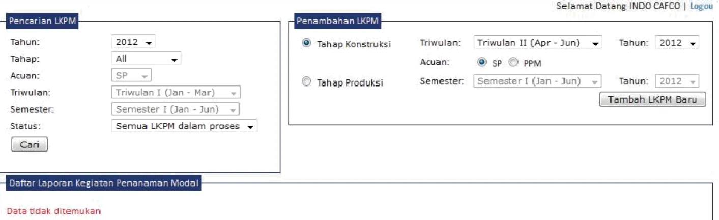 Gambar 6. Halaman Informasi