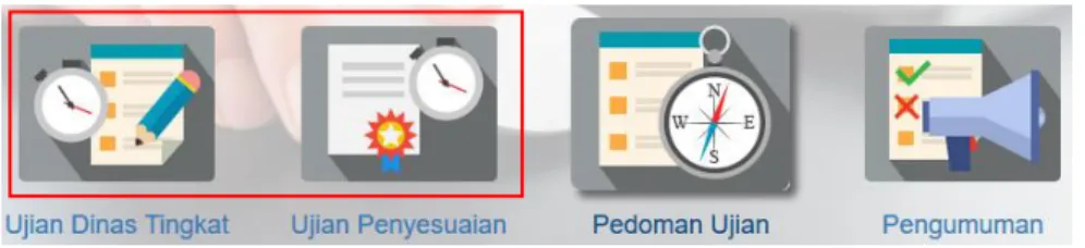 Gambar 7. Menu Ujian 