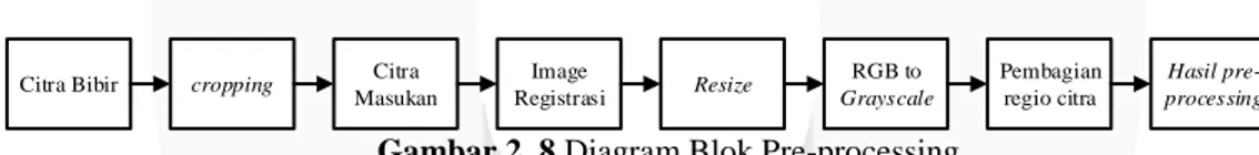 Gambar 2. 8 Diagram Blok Pre-processing 