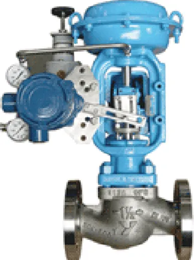 Gambar No. 3.1 Tipe globe control valve  Sumber: PT. Azbil Berca Indonesia  Control Valve Elementary Course, Halaman 18 