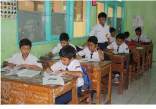 Gambar 3.1. Dokumentasi Penyebaran Angket Pada Peserta didik SMP 11 Kota Cirebon