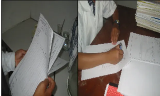 Gambar 12.  Mengumpulkan, merekap  rekaman  data dari Panelis 