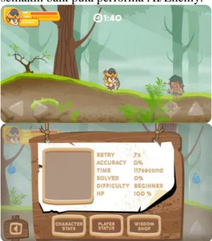 Gambar 4.2. Screenshoot model pemain 