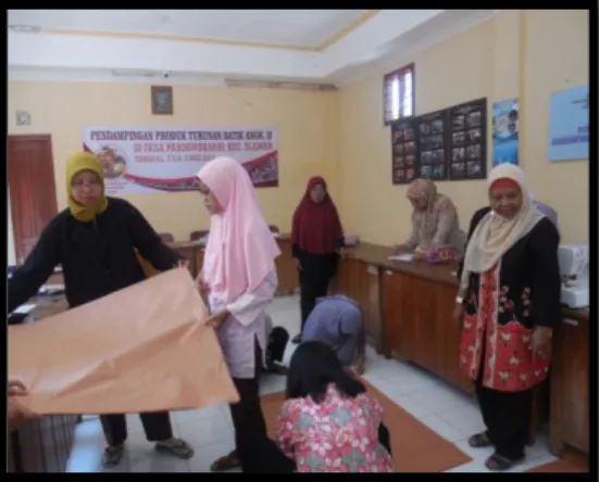 Gambar 1. Membuat pola 