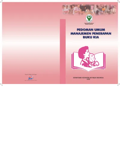 PEDOMAN UMUM MANAJEMEN PENERAPAN BUKU KIA