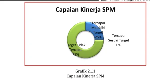 Grafik 2.11  Capaian Kinerja SPM