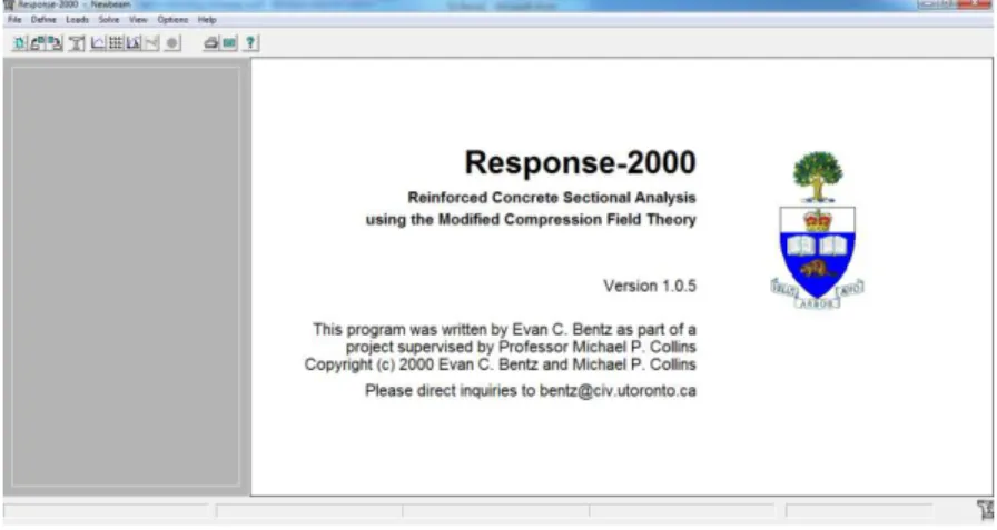Gambar 5.12 Tampilan Awal Response-2000 