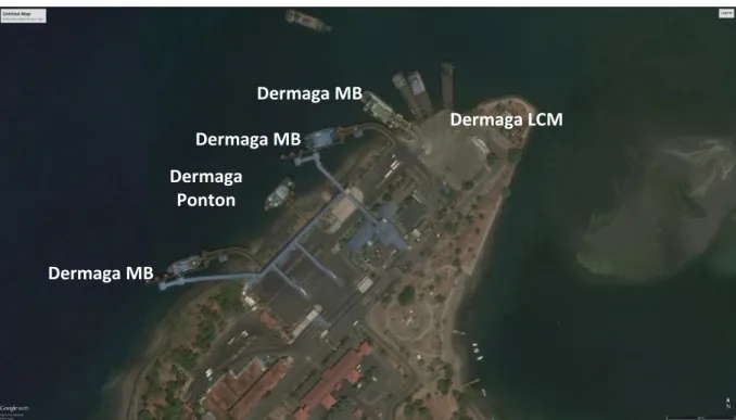 Gambar I-13: Layout Dermaga Penyeberangan Pelabuhan Gilimanuk 