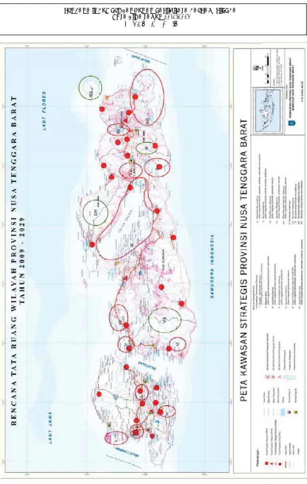 Gambar 2. 6 Kawasan Strategis Provinsi Nusa Tenggara Barat 