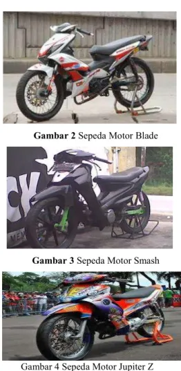 Gambar 2 Sepeda Motor Blade