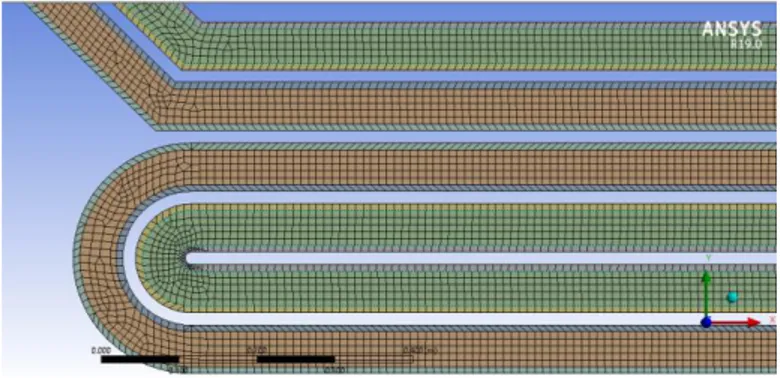 Gambar 7. Detail Hasil Meshing Pipa Primary SH 