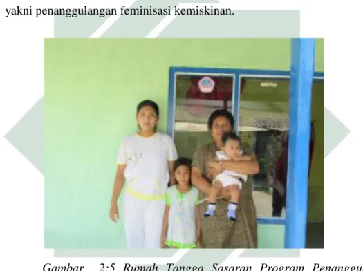 Gambar    2:5  Rumah  Tangga  Sasaran  Program  Penanggulangan  Feminisasi Kemiskinan Tahun 2014 