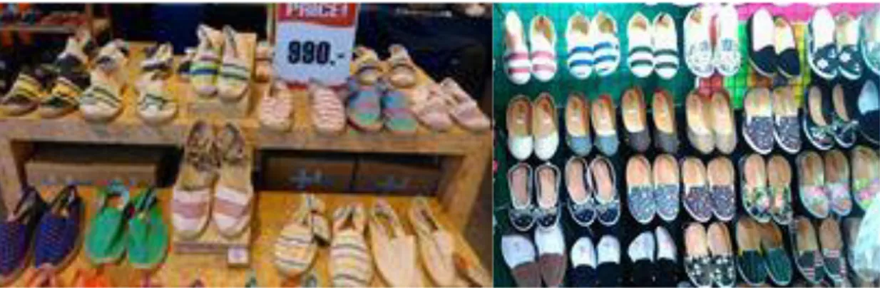 Gambar 6. Sepatu Tekstil Buatan Thailand 