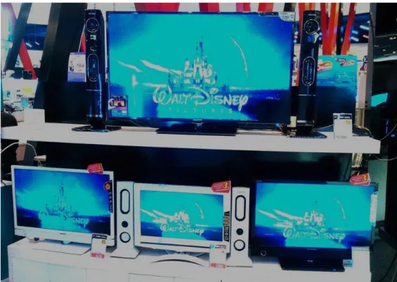 Gambar 6. Televisi Buatan Indonesia di Pasar Thailand 