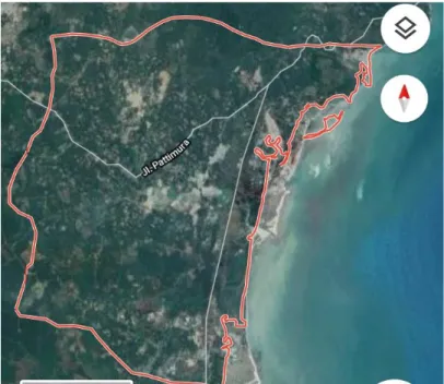 Gambar 1. Lokasi Desa Rebo Kabupaten Bangka 
