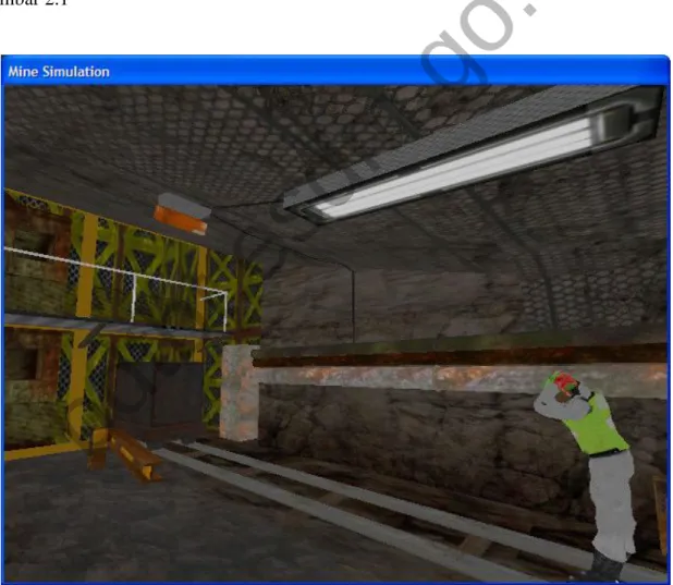 Gambar 2.1 Animation of potential consequence of not closing the rail gate. 