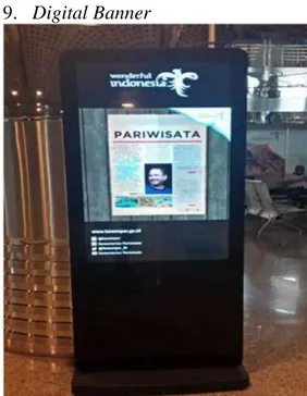 Gambar  9.  Tampilan  Digital  Banner  Promosi Pariwisata 