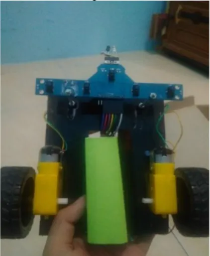 Gambar 7. Implementasi Perangkat Keras Robot 