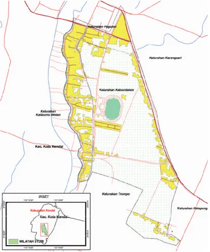 Gambar 2.1. Peta Administrasi Kelurahan Kebondalem