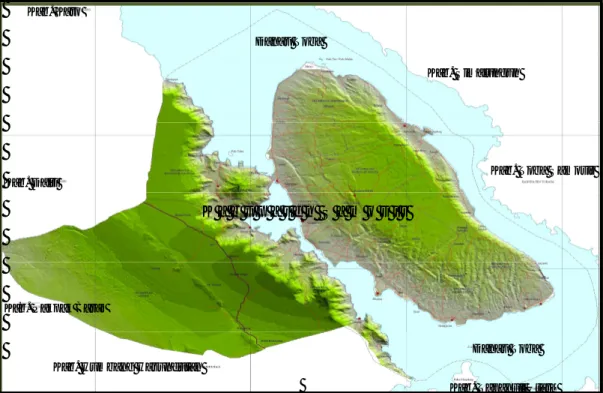 Gambar 1 Peta Administrasi Kabupaten Samosir 