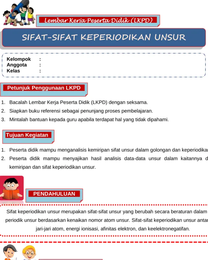 Gambar 1. Ilustrasi jari-jari atom. 