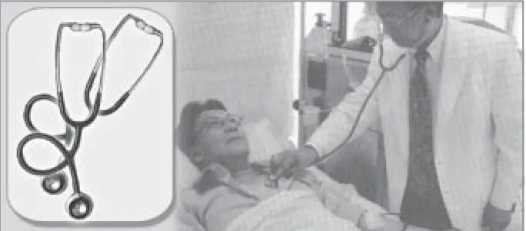 Gambar 1.14  Stetoskop akan berguna bagi dokter untuk memeriksa pasien Sumber: Majalah Tempo, 13–19 Juni 2005