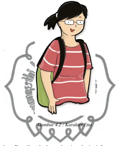 Gambar 4.2 : Karakter Etta 