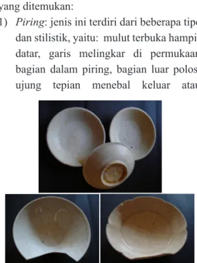 Foto 1.  Piring Yue Ware (Dok. Pribadi).