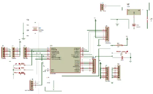 Gambar 2. Rangkaian LCD 