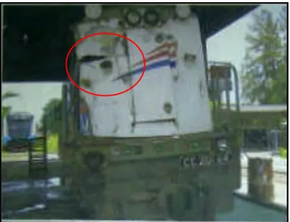 Gambar 5. Susunan rangkaian KA 108. 